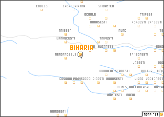 map of Biharia