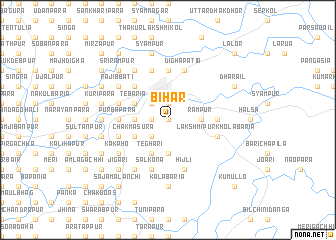 map of Bihār