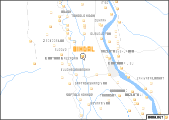 map of Bihdāl