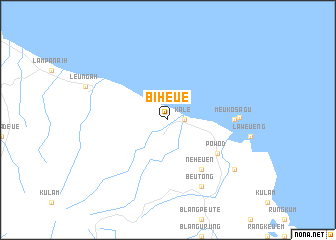 map of Biheue