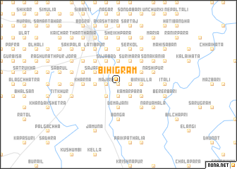 map of Bihigrām