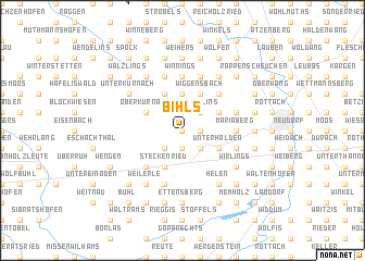 map of Bihls