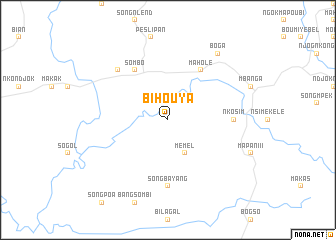 map of Bihouya