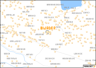 map of Bijader