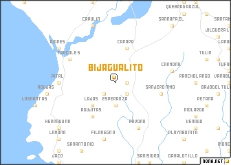 map of Bijagualito