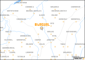 map of Bijagual