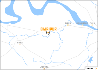 map of Bijaipur