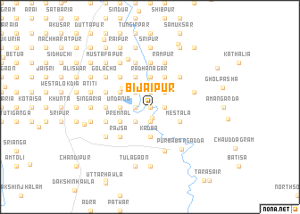 map of Bijaipur