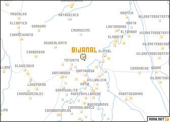 map of Bijanal