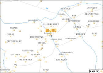 map of Bījaq