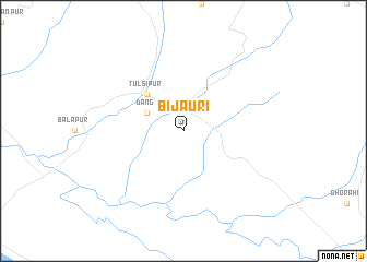 map of Bijauri