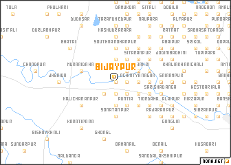 map of Bijaypur