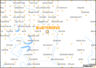 map of Bijayrāmpur