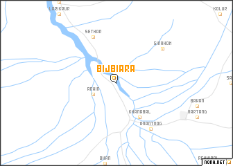 map of Bijbiāra