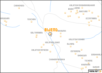 map of Bījend