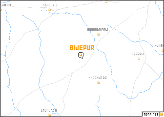 map of Bijepur