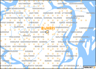 map of Bijhāri