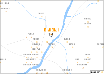 map of Bijibiji
