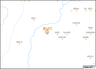 map of Bījīt