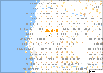 map of Bijjah