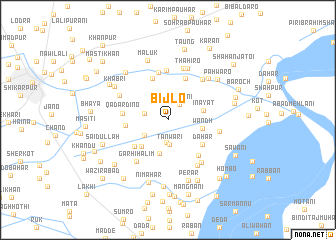 map of Bijlo