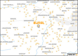 map of Bijniāl