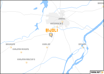 map of Bijoli