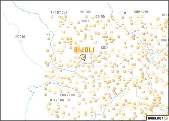 map of Bijoli