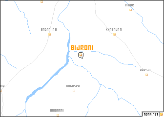 map of Bijroni