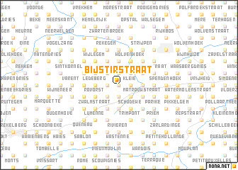 map of Bijstirstraat