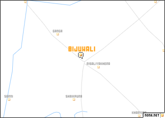 map of Bījuwāli