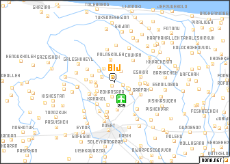 map of Bīj