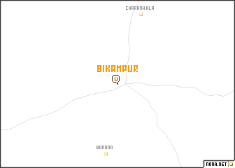 map of Bikampur