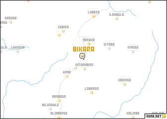 map of Bikara