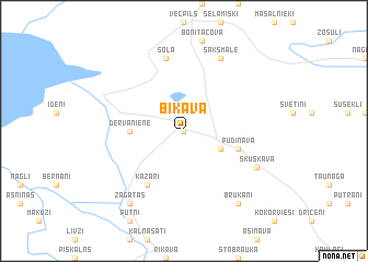 map of Bikava