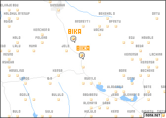 map of Bīkʼa