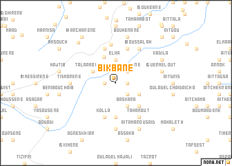 map of Bikbane