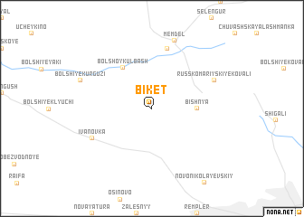 map of Biket