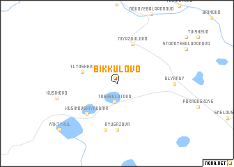 map of Bikkulovo