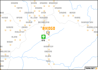 map of Bikogo