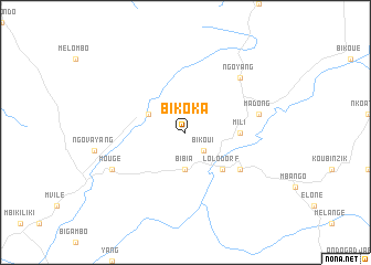 map of Bikoka