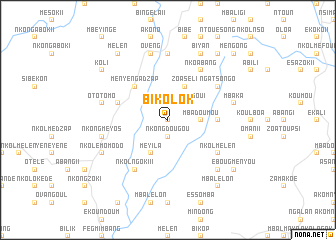 map of Bikolok