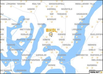 map of Bikol