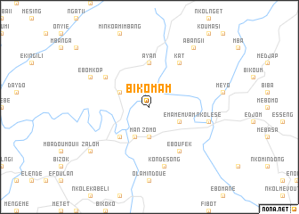 map of Bikomam