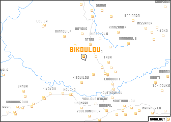 map of Bikoulou