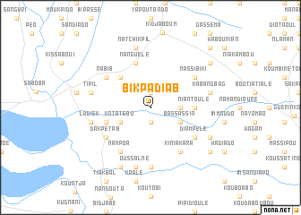 map of Bikpadiab