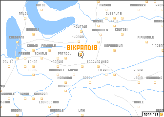 map of Bikpandib