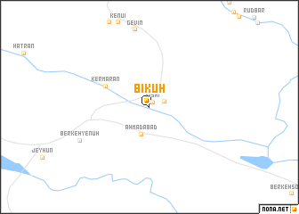 map of Bīkūh