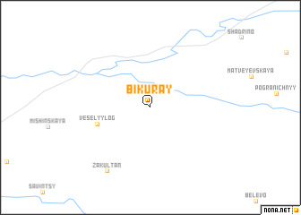 map of Bikuray