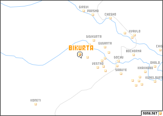 map of (( Bikurta ))